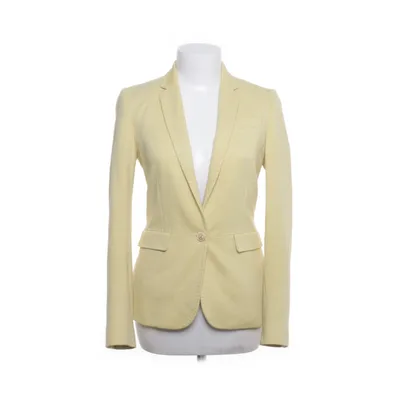 Blazer (Geel) van Massimo Dutti Acetaat, Viscose