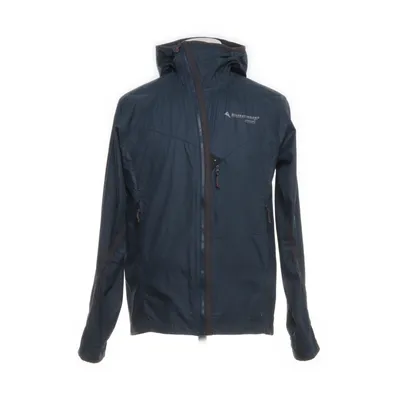Rain jacket (Blue) from Klättermusen Organic cotton