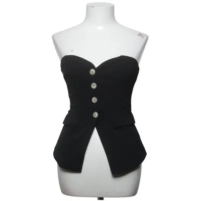 Tube top (Zwart) van Shein Elastaan, Polyester