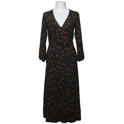 Maxi dress (Black, Multicolored) from King Louie Elastane, Viscose