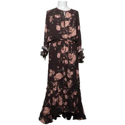 Robe longue (Marron, Multicolore) de Johanna Ortiz x H&M Viscose