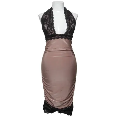 Halternek jurk (Roze, Zwart) van Honor Gold Elastaan, Polyester