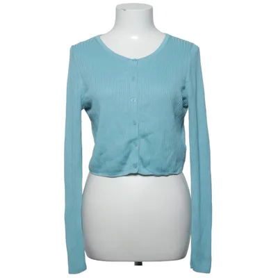 Cardigan (Turquoise) van Uniqlo Katoen, Modal