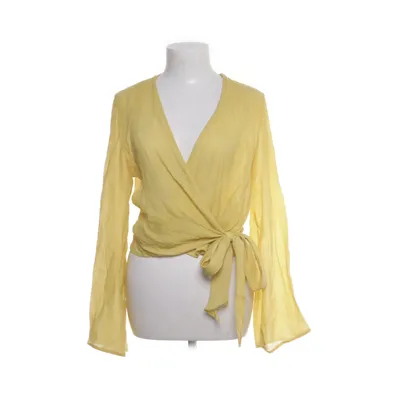 Wrap blouse (Yellow) from Lofty Manner Polyester