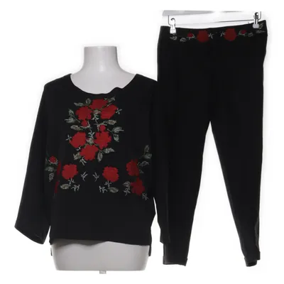 Ensemble (Noir, Rouge) de Just Woman Coton, Élasthane, Polyamide