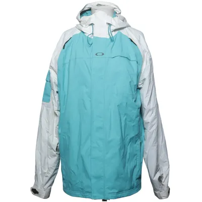 Ski jacket (Blue, White) from Oakley Polyester