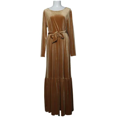 Långklänning (Beige) från Line of Oslo Elastan, Polyester