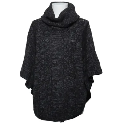Poncho (Grå) fra Blind Date Casual Akryl