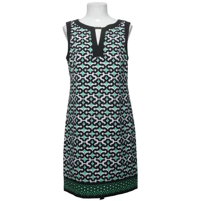 Dress (Black, White, Green) from London Times Elastane, Polyester