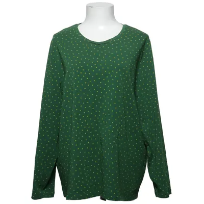 Long sleeve T-shirt (Green, Yellow) from Gudrun Sjödén Elastane, Organic cotton