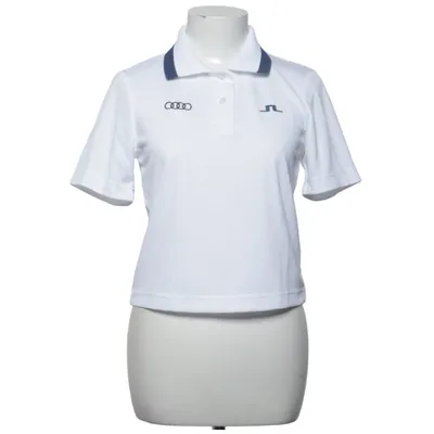 Polotrøje (Hvid, Blå) fra J.Lindeberg Polyester