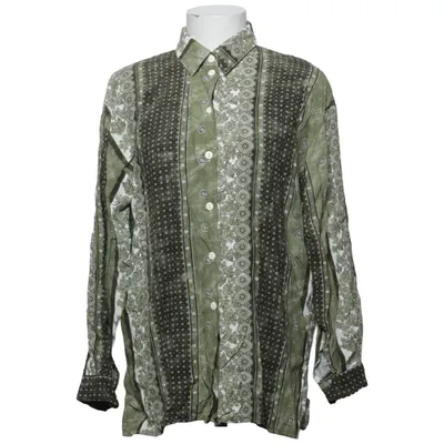 Blouse (Groen, Wit, Bruin) van New Tast Viscose