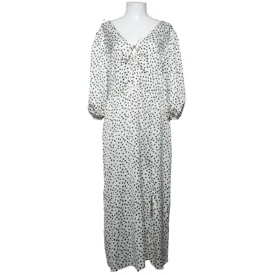 Maxi dress (White, Black) from Tu Polyester