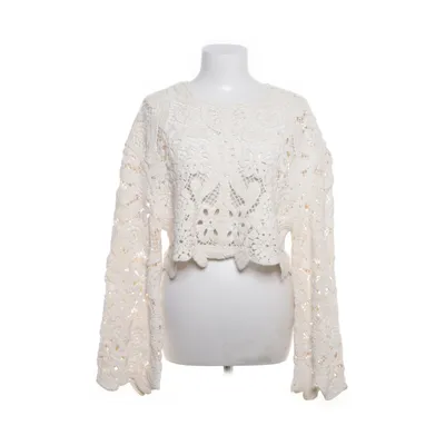 Sweater (Hvid) fra H&M Bomuld