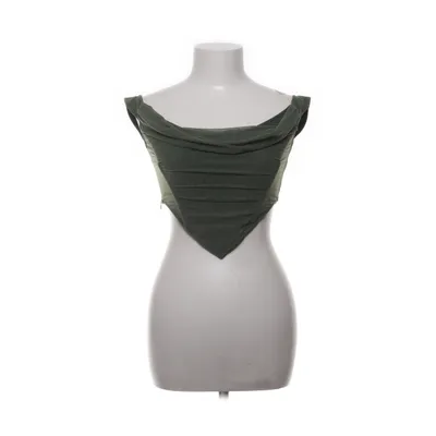 Crop top (Grön) från PrettyLittleThing