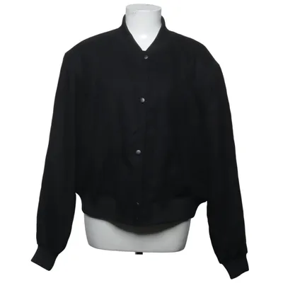 Blouson (Noir) de H&M Lin, Polyester, Viscose