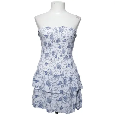 Robe (Bleu, Blanc) de Stradivarius Viscose