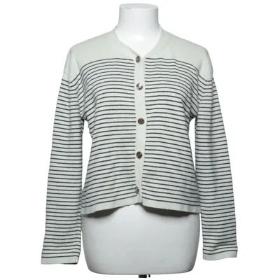 Cardigan (Beige, Noir) de Bonpoint Coton, Laine