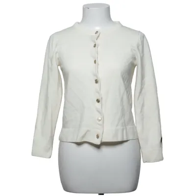 Cardigan (White) from Busnel Merino wool