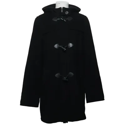 Dufflecoat (Schwarz) von Hettemarks Polyester