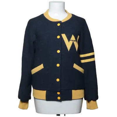 Collegejacke (W4128WH) von Wrangler Viskose, Wolle