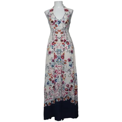 Robe longue (Blanc, Multicolore) de Warehouse Viscose