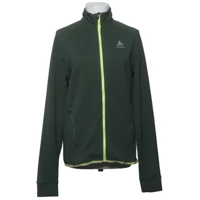 Sports jacket (Green, Yellow) from Odlo Elastane, Polyester