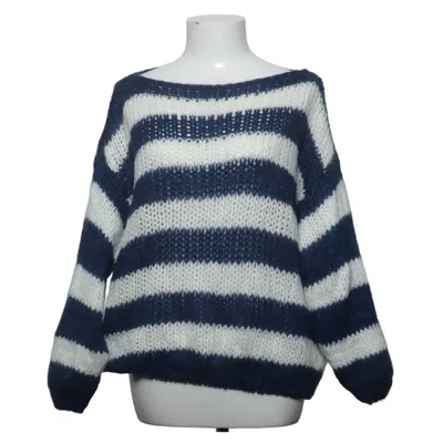 Trui (Blauw, Wit) van Design by Si Acryl, Mohair, Polyamide