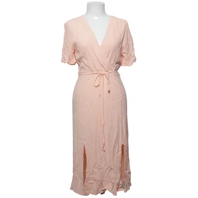 Wrap dress (Pink) from New Look Viscose
