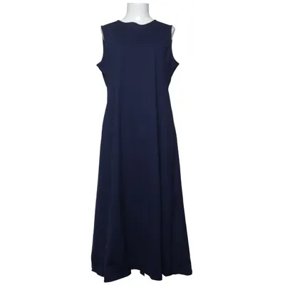 Maxi dress (Blue) from Uniqlo Recycled polyester