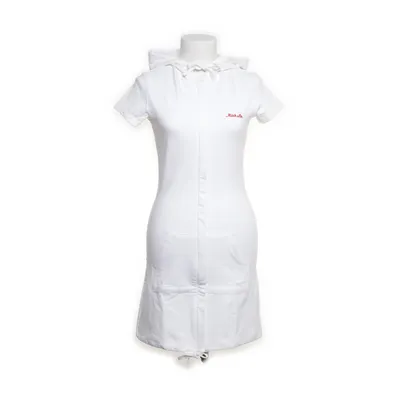 Hood dress (White) from Mitch & Co Cotton, Elastane