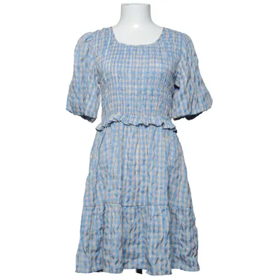 Jurk (Blauw, Beige) van YAS Polyester, Viscose