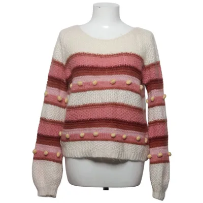 Trui (Roze, Wit, Meerkleurig) van La Maille Sézane Merinowol, Mohair, Polyamide