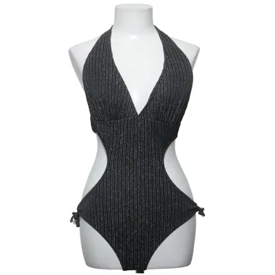 Maillot de bain une pièce (Noir, Argent) de SBS