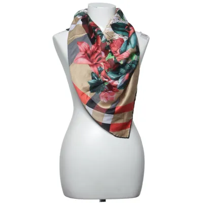 Sjaaltje (Beige, Rood, Meerkleurig) van 19V69 Italia by Versace 1969 Polyester