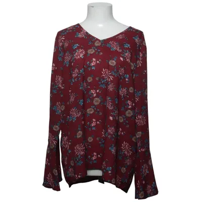 Blouse (Red, Multicolored) from Ally Bell Polyester