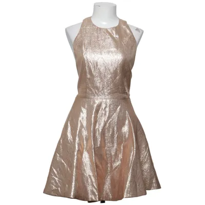 Robe de cocktail (Or) de Alice + Olivia Élasthane, Fibre métallique, Polyamide, Polyester, Soie