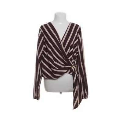Wrap blouse (Red, Beige) from Primark Elastane, Polyester