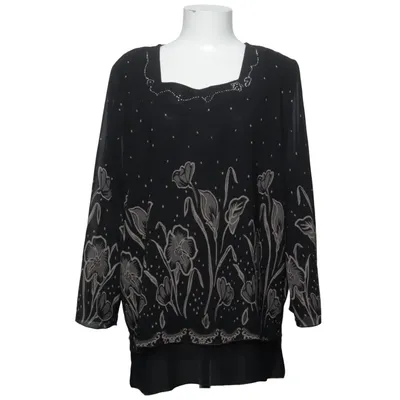 Top (Black) from Kelly Polyester, Viscose