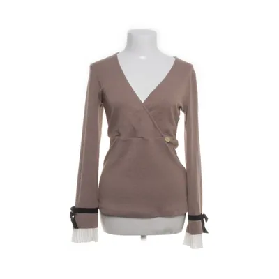 Blouse (Beige) van Chiara Forthi Milano Elastaan, Polyester, Wol