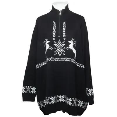 Jultröja (Svart, Vit) från Sportswear Akryl, Bomull