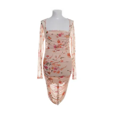 Kjole (Beige, Flerfarvet) fra Fashion Nova Elastan, Polyester