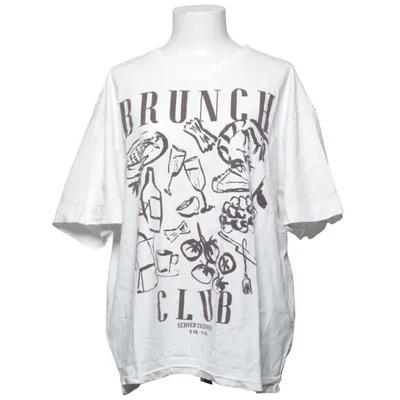 T-shirt (White) from Lindex Cotton