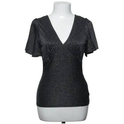 Top (Sort, Sølv) fra Chiara Forthi Elastan, Metallfiber, Polyamid