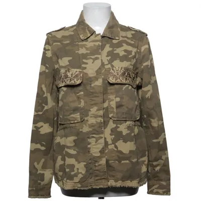 Jacket (Green, Brown) from Bershka Premium Outerwear Cotton