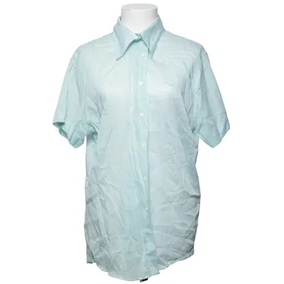 Korte mouwen shirt (Blauw) van Adams Katoen, Polyester