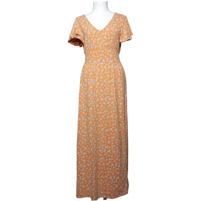 Robe longue (Orange, Multicolore) de People Tree Élasthane, Coton biologique