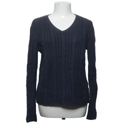 Pullover (Blue) from Morris Lady Cotton, Wool