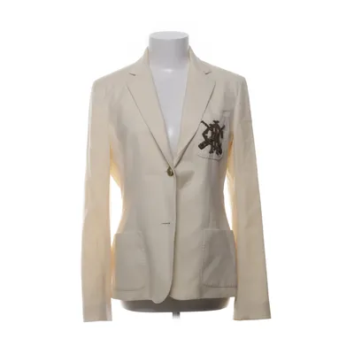 Kavaj (Beige) från Ralph Lauren Acetat, Kupro, Ull