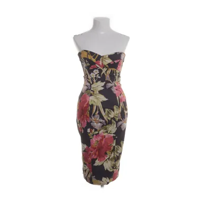 Jurk (Zwart, Meerkleurig) van Karen Millen Acetaat, Polyamide, Elastaan